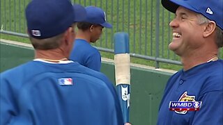 Summer 2007 - Former Cubs Ryne Sandberg & Bob Dernier Reunited in Minor Leagues