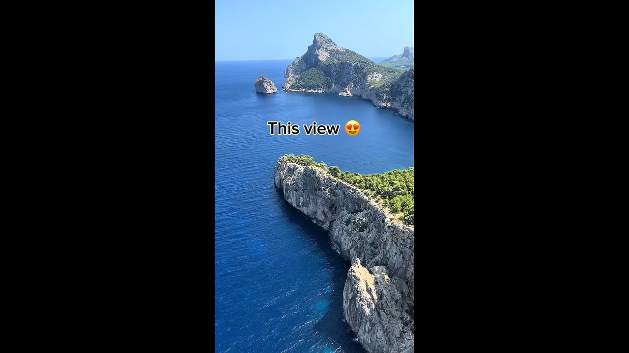 Breathtaking view from Cap de Formentor, Mallorca 🇪🇸🏝️