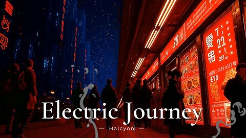 Electric Journey | Halcyon | Sci-Fi Anime AMV | Futuristic Visions