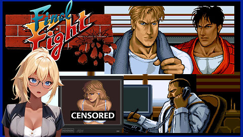 [Final Fight][Retro Gaming]-Time to save the Mayor's daughter! [VTuber]