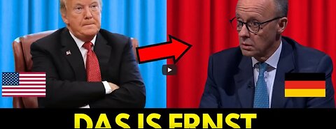 🚨Trump gegen Merz ESKALIERT – Dieser Moment verändert alles!.mp4