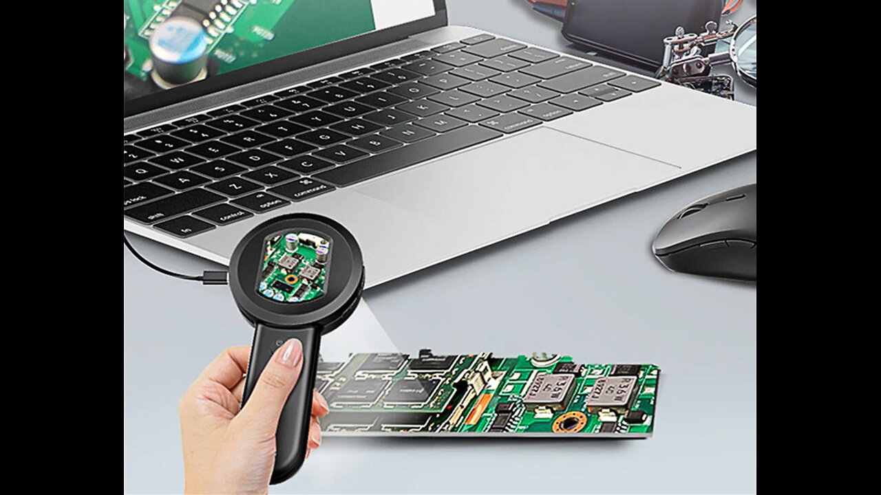High-Definition Screen 100x Portable Handheld Digital Magnifier
