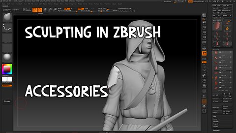 Sculpting in ZBrush - ACCESSORIES