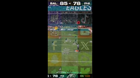 Last Min of Play, End BAL 92 vs PHI 78 #AllMadden #Madden25 #NFLmadden #madden