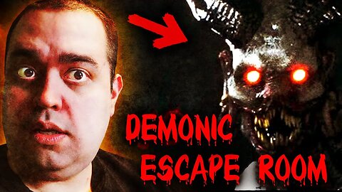 (SCARY) TRAPPED INSIDE THIS HORROR ESCAPE ROOM WITH A DEMON!... | Light In The Woods Horror Game