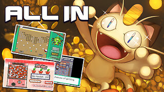 Pokemon All In - GBA ROM Hack, fun game with Arcades, Game Corners in every town, gacha machines