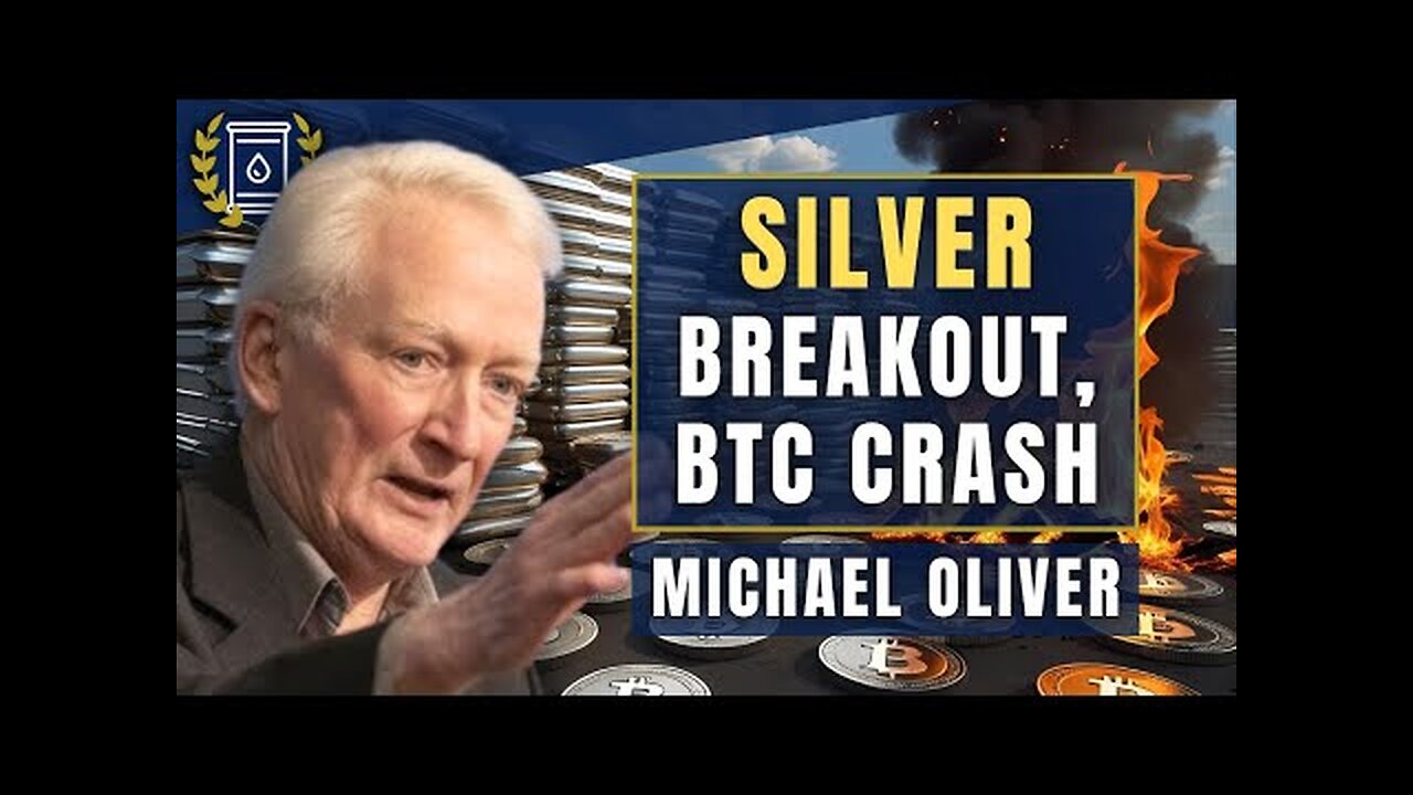 SILVER Burst to $60+ By Year-End as Bitcoin COLLAPSES in Epic Crash: Michael Oliver