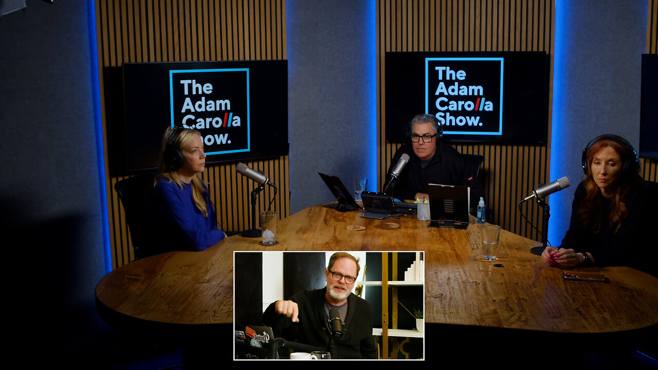 Rainn Wilson Blasts MSNBC & Jay Leno’s Inspiring Act of Love for His Wife | Adam Carolla Show #news