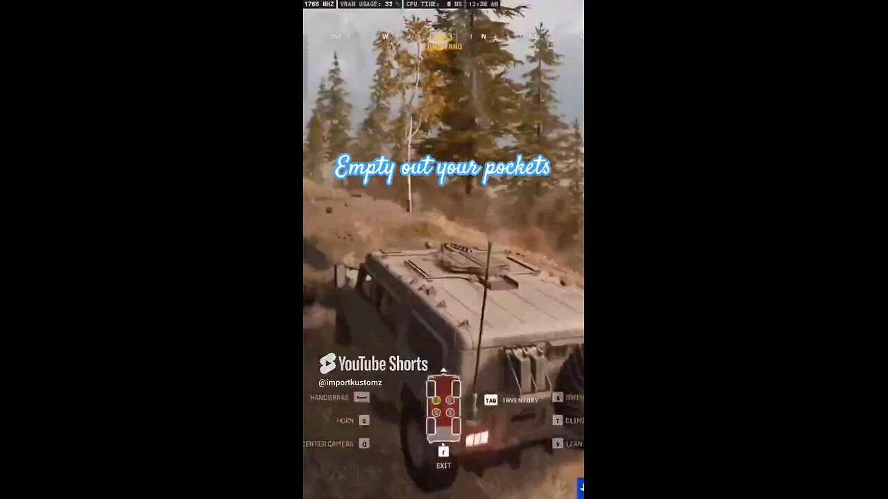 Empty out your pockets #mgk #callofduty #warzone #shorts #verdansk #easter #sunday #blackops6
