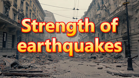 Strength of earthquakes