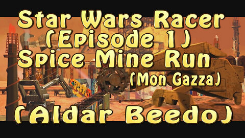 Star Wars Racer (Episode 1) Spice Mine Run (Aldar Beedo)