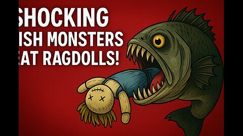 SHOCKING Fish Monsters EAT RAGDOLLS!