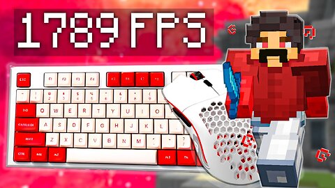 CHILL Bedwars ASMR Keyboard + Mouse Sounds | Hypixel Bedwars