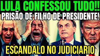 BOMBA NESSE DOMINGO! FILHO DE PRESIDENTE ACABA DE SER PRESO! LULA DA SILVA CONFESSA TUDO!