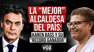 La “mejor” alcaldesa del país: Karen Bass y su “record ganador”