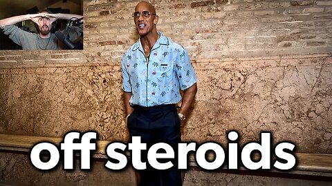 The Rock is going viral..