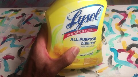 Lysol All-Purpose Cleaner Spray (Lemon) REVIEW