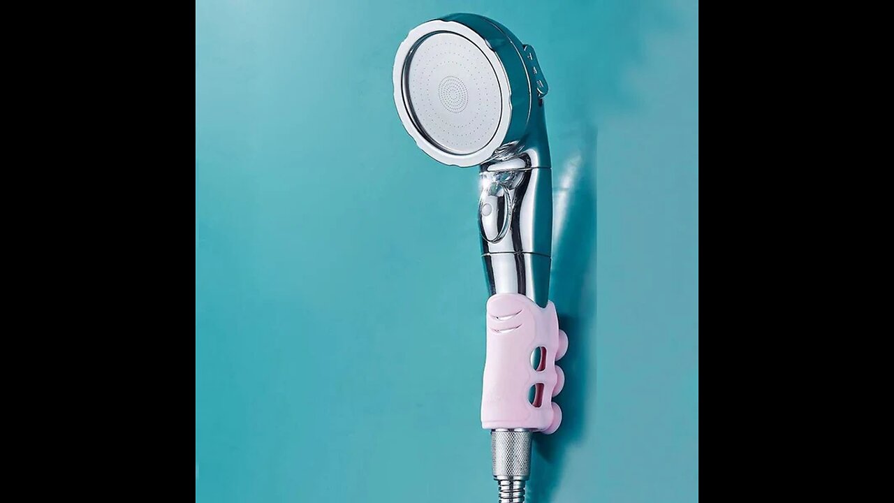 Silicone Vacuum Suction Shower Head Holder, with Strong Suction & Durable Material (2-Pack)
