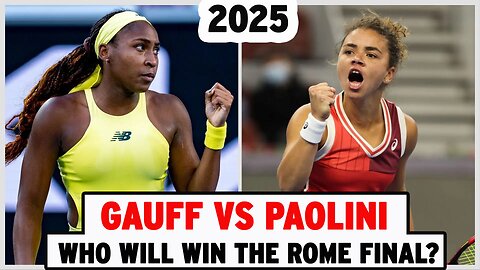 Coco Gauff vs Jasmine Paolini – Rome Open 2025 Final Preview & Prediction | NEWSDRIFT