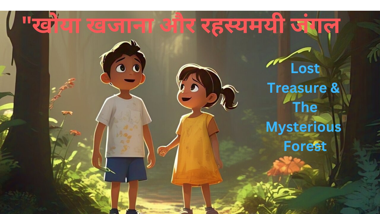 खोया खजाना और रहस्यमयी जंगल | Lost Treasure & The Mysterious Forest – Hindi Adventure Story"