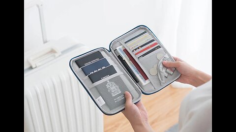 Your Travel Necessity_ Multi-functional Travel Passport Wallet