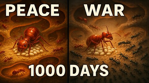 1000 Days Inside an Ant Colony: Peace, War & Survival!