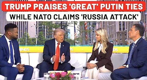 Trump Praises 'Great' Putin Ties, While Allies Claim Russian Attack On NATO Territory| Poland