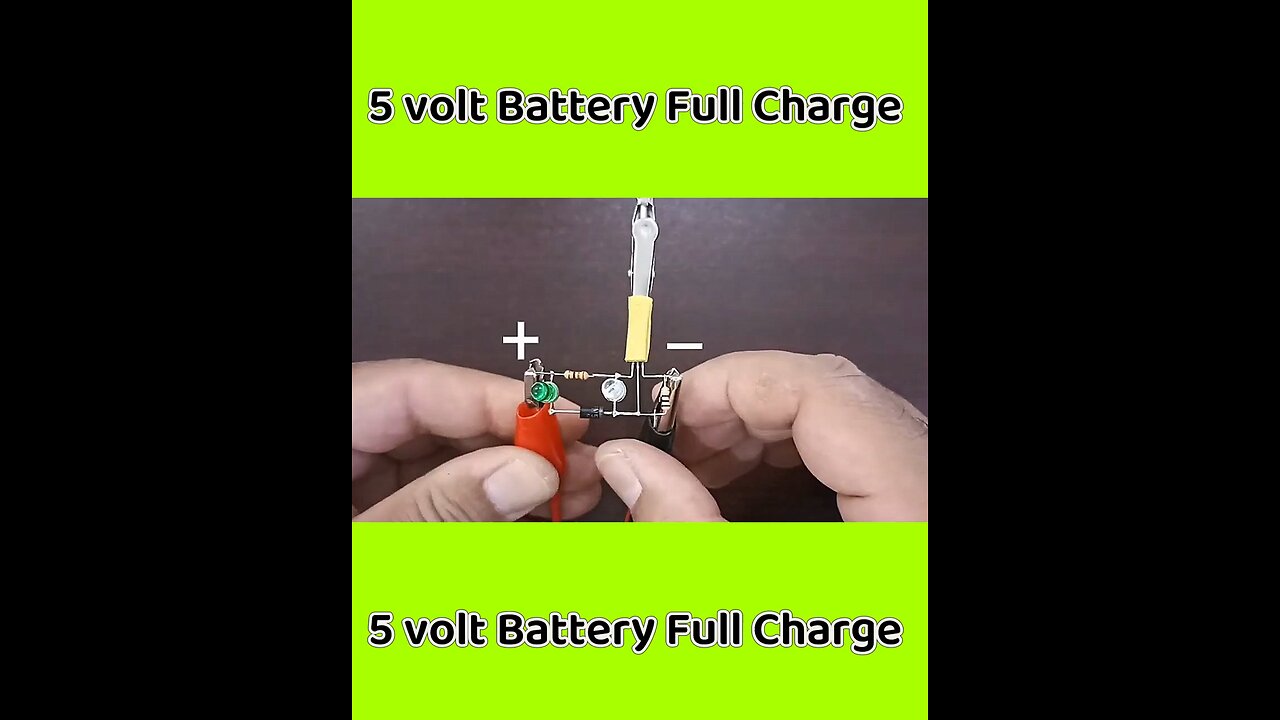 Simple 5V Battery Charger Using Basic Components | DIY Project
