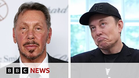 Larry Ellison rivals Elon Musk as world’s richest man after making record $70bn in a day | BBC News