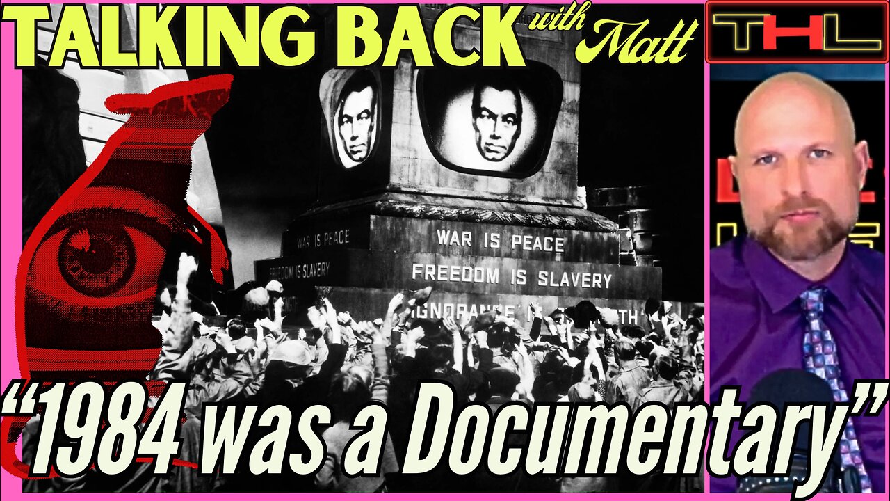 TALKING BACK with Matt | They Warned Us for Years Through the Media, but we weren't Paying Attention