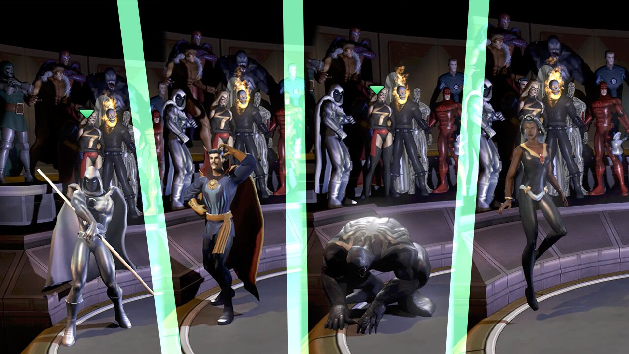 Ultimate alliance All Characters
