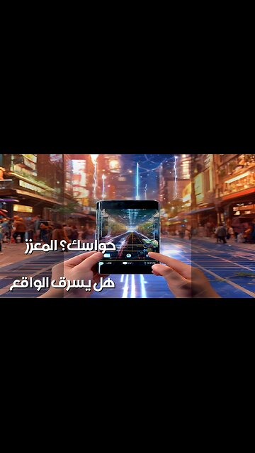 الواقع المعزز: هل يسرق حواسك؟ ️ مستقبلنا الرقمي