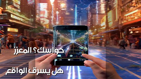 الواقع المعزز: هل يسرق حواسك؟ ️ مستقبلنا الرقمي