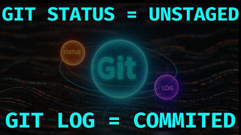 Git Status vs Git Log Explained in 5 Minutes! (Track Changes Like a Pro)