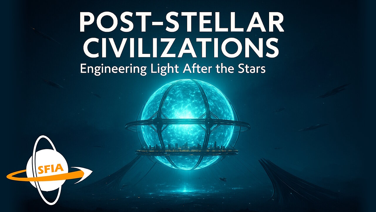 Post Stellar Civilizations - Engineering Light After The Stars