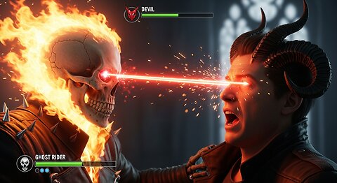 I Created a Ghost Rider Game Using AI! 🔥🔥#googleveo3