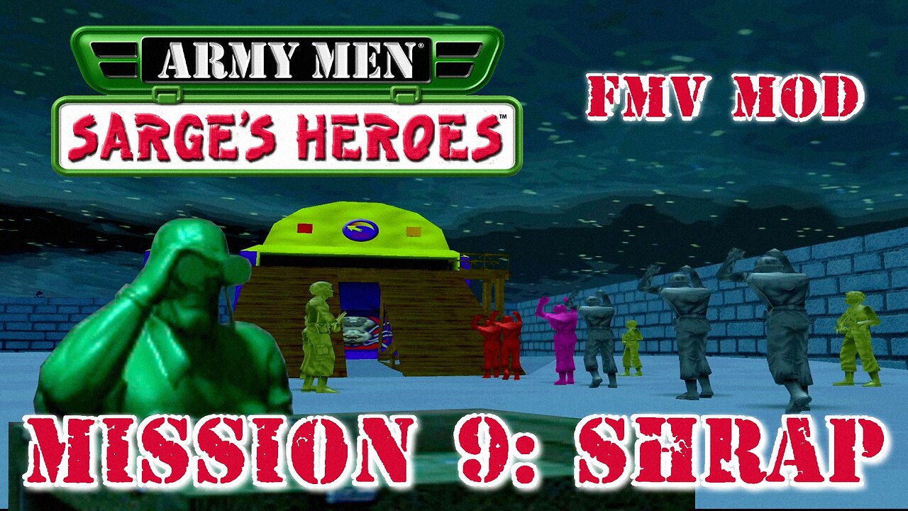 Army Men: Sarge's Heroes - Mission 9: Shrap - Sega Dreamcast
