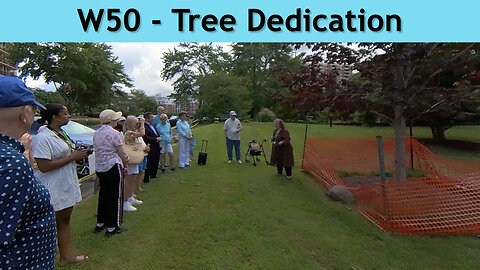 W50 – Tree dedication