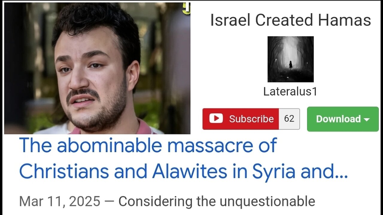 Emergency Report! Genocide in Syria tied to Israeli proxies