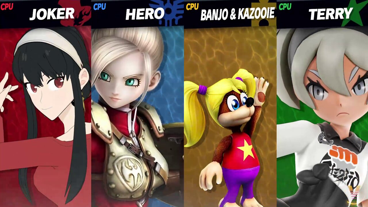 Waifu Battle-Royale over Ultimate-Era Characters - Round 3.5 [With a Banjo mod]: SSBU Quickie