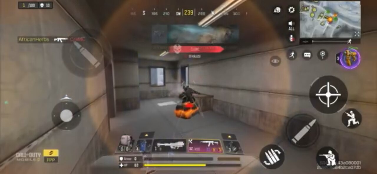 Sneaky and lucky endgame. COD Mobile