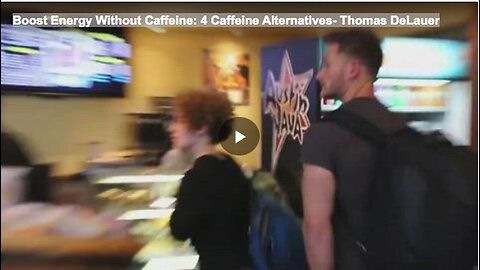 "4 Caffeine Alternatives for Energy Boost by Thomas DeLauer"