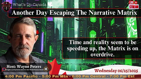 Another Day Escaping The Narrative Matrix