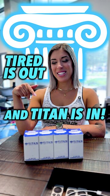 Tired is OUT & Titan is IN! Let our therapies & services energize & improve your overall health!