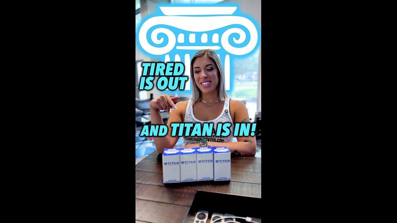 Tired is OUT & Titan is IN! Let our therapies & services energize & improve your overall health!