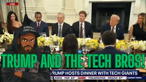 TRUMP SIT DOWN WITH TECH GIANT AND AUGUST JOB NUMBERS!