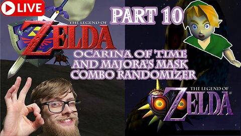🔴 PART10! Zelda Ocarina of Time/Majora's Mask Combo Randomizer! Actual N64 Hardware!! 1440p!