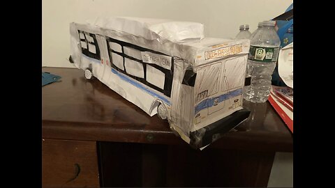 This is How to Make a Paper Q26 MTA NewFlyer C40LF Citybus