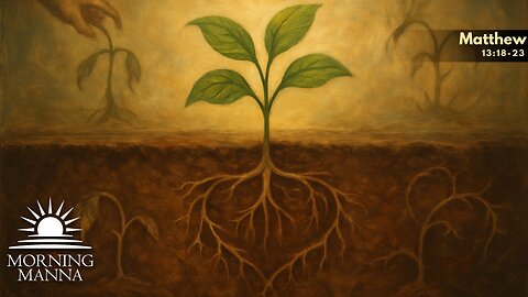 Morning Manna - Nov 14, 2025 - Matthew 13:18-23 - The Parable of the Sower Explained by Jesus