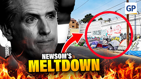Newsom’s MELTDOWN! Crime Question Sparks Panic, Press Conference CUT SHORT! | Elijah Schaffer